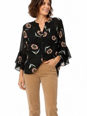 Cabi Floral Top